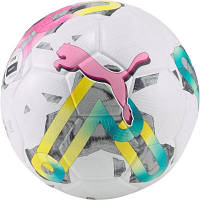 Мяч футбольный Puma Orbita 5 HYB Уні 4 Білий / Рожевий / Мультиколор (4065449745178) g