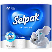Туалетний папір Selpak 3 шари 32 рулони (8690530284463) p