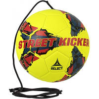 Мяч футбольный Select тренувальний Street Kicker New (013) 4 Жовтий (5703543266180) p