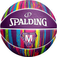 Мяч баскетбольный Spalding Marble Ball фіолетовий Уні 7 84403Z (689344406541) g