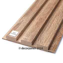 Стінова панель МДФ рейкова Дуб Сонома 11х280 см, 1 шт