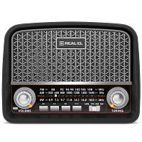 Портативный радиоприемник REAL-EL X-520 Black b