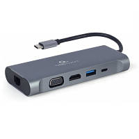 Концентратор Cablexpert USB-C 7-in-1 (A-CM-COMBO7-01) g