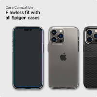 Стекло защитное Spigen Apple Iphone 14 Pro Max Glas tR Align Master FC (2 Pack), Blac (AGL05204) g