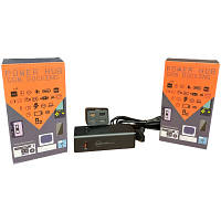 Зарядное устройство XoKo Power Hub QC-700 7 в 1 GAN 100W, PD, QC, USDB 3.1, HDMI, micro SD reader (CD00608)