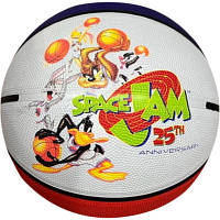 Мяч баскетбольный Spalding Space Jam 25TH Anniversasy Tune Squad білий, червоний Уні 7 84687Z (689344416618) g