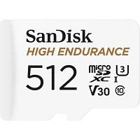 Карта пам'яті SanDisk 512GB microSDXC High Endurance UHS-I U3 V30 + SD adapter (SDSQQNR-512G-GN6IA) g