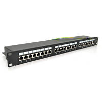 Патч-панель 19" 24хRJ-45 FTP 1U cat.5e Pipo (PP245191UFTP) g