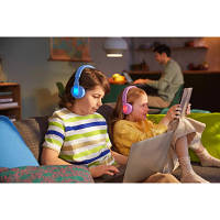 Наушники Philips Kids TAK4206 On-ear Colored light panels Wireless Blue (TAK4206BL/00) g