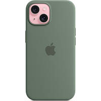 Чохол для мобільного телефону Apple iPhone 15 Silicone Case with MagSafe Cypress (MT0X3ZM/A) g