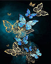 TN1098 Набір алмазної мозаїки на підрамнику Волшебные бабочки