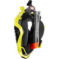 Маска для плавания Aqua Speed Drift 9936 чорний, жовтий 249-38 S/M (5908217699367) g