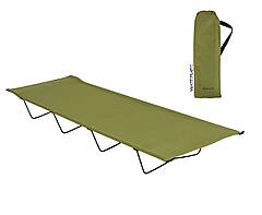 Ліжко розкладне сталеве Highlander Camp Bed Olive (FUR008-OG) 925470 600D Oxford Polyester with PVC Coating