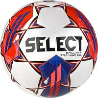 Мяч футбольный Select Brillant Training DB v23 білий, червоний Уні 4 (5703543317158) p