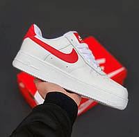 Nike Air Force 1 White Red 5 Размер 36 кроссовки и кеды хорошее качество
