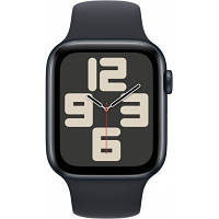 Смарт-годинник Apple Watch SE 2023 GPS 44mm Midnight Aluminium Case with Midnight Sport Band - M/L (MRE93QP/A) g