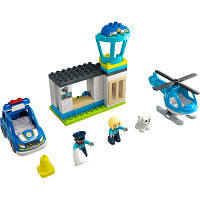 Конструктор LEGO DUPLO Town Поліцейська ділянка та вертоліт 40 деталей (10959) b