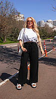 Стильні легкі жіночі штани  Тканина Американський креп жатка Розміри: 48-50, 52-54, 56-58