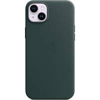 Чохол для мобільного телефону Apple iPhone 14 Plus Leather Case with MagSafe - Forest Green, Model A2907 (MPPA3ZE/A) p