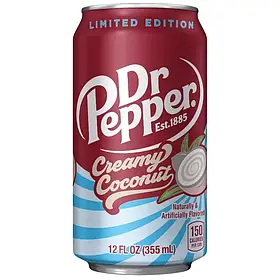 Напій Dr Pepper Creamy Coconut Soda 335мл