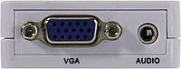 Конвертер VGA на HDMI VGA2HDMI 5027, со звуком n