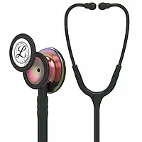 Стетоскоп серії Littmann Classic III 5870 чорний із головкою кольору веселки