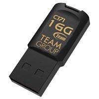 USB флеш наель Team 16GB C171 Black USB 2.0 (TC17116GB01) g