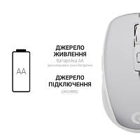 Мышка GamePro M267G Silent Click Wireless Gray (M267G) g