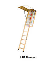 Сходи дерев'яні супертермоізоляційні FAKRO LTK  70x130 см , Thermo 280