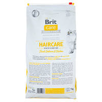 Сухой корм для кошек Brit Care Cat GF Haircare Healthy and Shiny Coat 7 кг (8595602540877) b