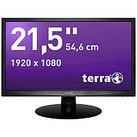 Монитор 22" FullHD 1920*1080 TN Terra 2212W LED VGA DVI MM внеш.БП 12V чёрный бу A- Гар.12мес!
