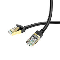 Кабель сетевой HOCO LAN RJ45 Level pure copper gigabit ethernet cable US02, 5 м, черный n