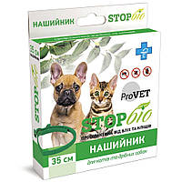 Ошейник для кошек и собак ProVET STOP-Био 35 см (от внешних паразитов) i