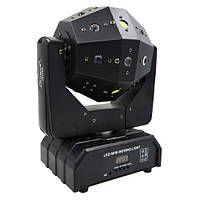 Стробоскоп лазерный, LED светодиодная вращающаяся голова RGB 120Вт, Мяч n