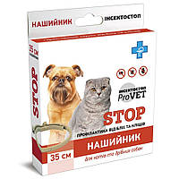 Ошейник для кошек и собак ProVET Инсектостоп 35 см (от внешних паразитов) i