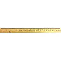 Лінійка дерев'яна 30 см (шовкографія) 10 шт. в уп. //
