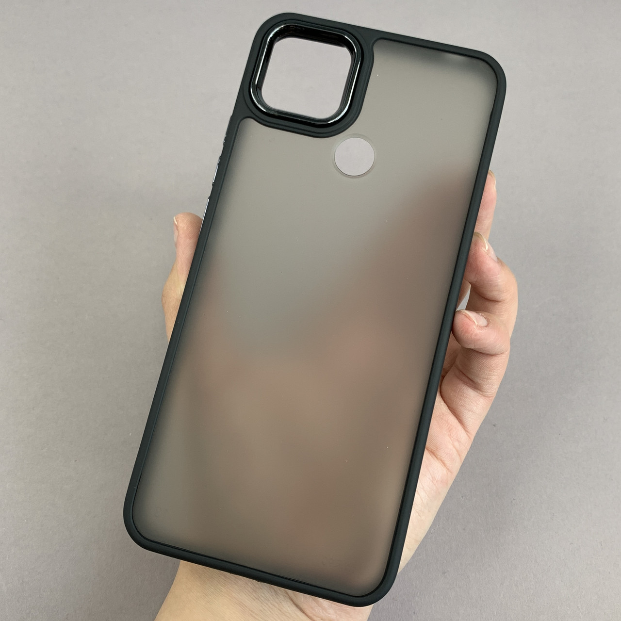 Чохол для Xiaomi Redmi 9C матовий з глянцем чохол на телефон сяомі редмі 9с чорний q6y