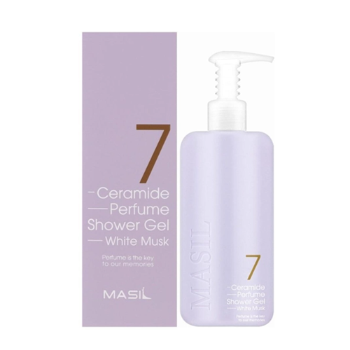 Masil 7 Ceramide Perfume Shower Gel White Musk Гель для душа з ароматом жасмину та мускусу, 300 мл
