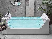Отдельностоящая гидромассажная ванна Oyon 1700 x 800 мм белая Качественная гидромассажная ванна