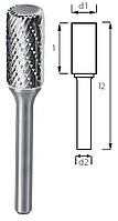 Борфреза циліндрична з радіусом (скруглена) PROFITOOL - 6х18х50х6 мм (A06186-6RAD)
