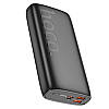 Павербанк PowerBank зі швидкою зарядкою 20000mAh HOCO J122A |2USB/Type-C, 22.5W+PD20W| Чорний, фото 5