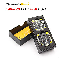 Стек для FPV SpeedyBee F405 V3 BLS 50A 30x30 Полетный контроллер с регулятором скорости 3-6s BLHeli_S 4-in-1 ESC