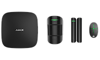 Расширенный комплект беспроводной сигнализации Ajax StarterKit Plus black ( Hub