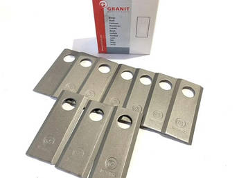 Ножі для польської косарки Wirax (25 шт ) Granit ( Германія)