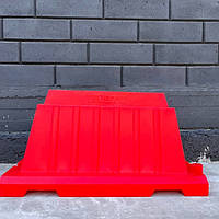 Дорожній блок водоналивний пластиковий червоний 1.2 (м)
