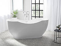 Отдельностоящая ванна Bayley 1700 x 770 мм белая Белая стильная ванна отдельностоящая Стильная ванна