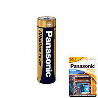 Батарейка AA LR6 Panasonic Alkaline лужна 1.5В g