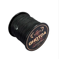 Шнур плетеный рыболовный 150м 0.13мм 5.4кг GHOTDA, черный g