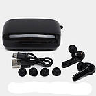 Bluetooth навушники з мікрофоном та кейсом TWS M19 BT / Бездротові навушники / Вакуумні блютуз навушники, фото 9