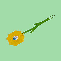 Мухобойка для дома ручная пластиковая Цветок L 48 cm D 13 cm VarioMarket